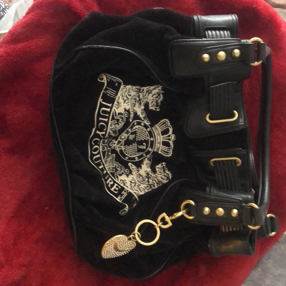 Black Juicy Couture Velour